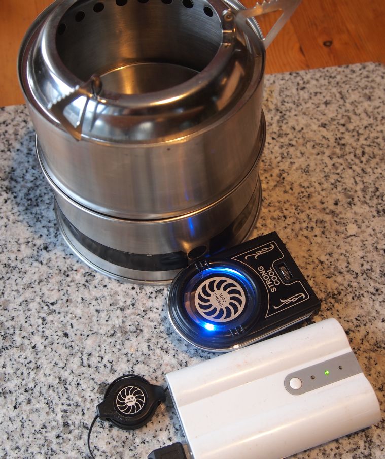 Top Lit UpDraft (TLUD) Wood Stove for Backpacking