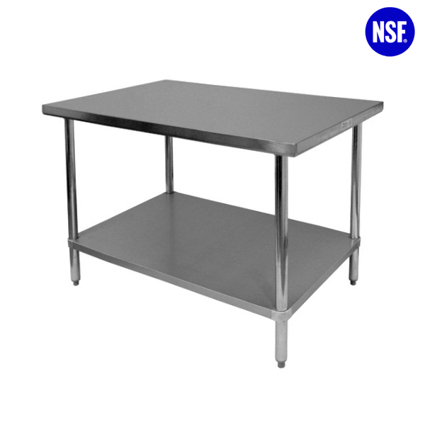 Catalog Stainless Steel Top Galvanized Undershelf Work Table MPBS