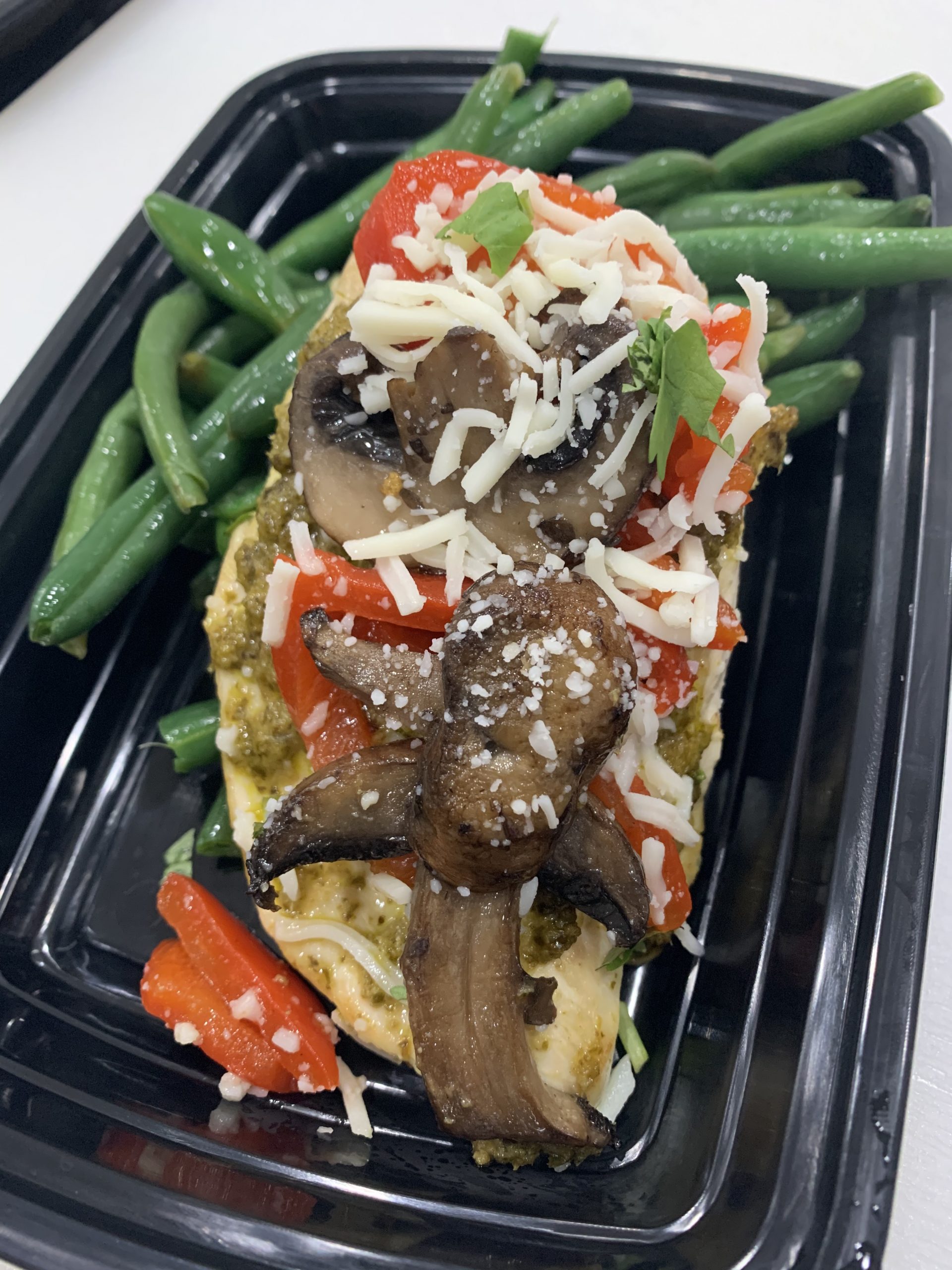 Pesto Chicken with Green Beans Meal Prep Chef