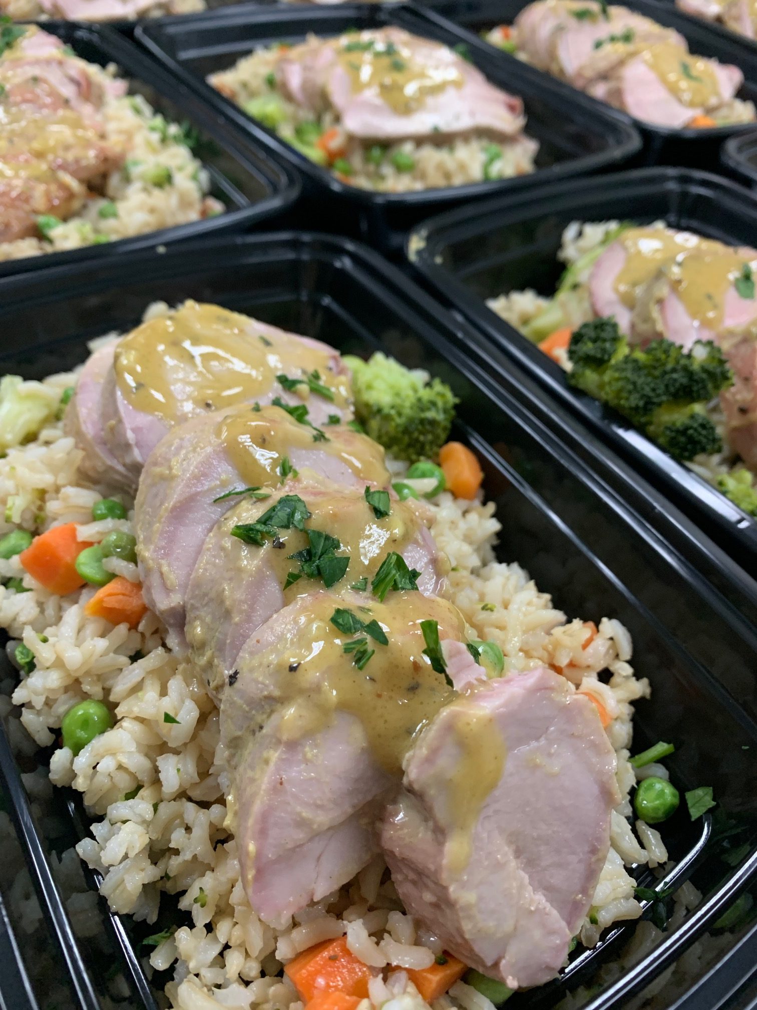 Honey Dijon Pork Tenderloin Meal Prep Chef