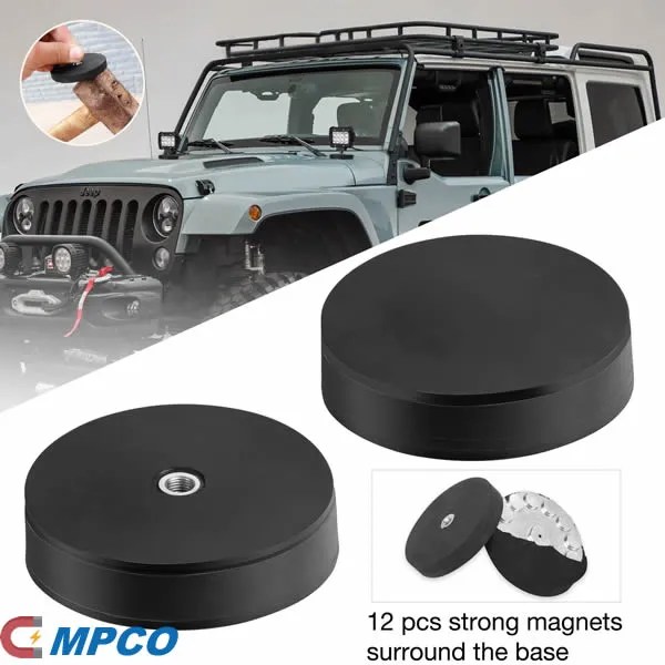 Rubber Embedded Mount Bracket for LED Work Light Off Road