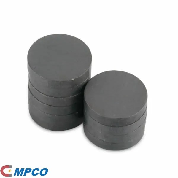 Disc Circular Sintered Ceramic 15 x 5mm Y35 MPCO
