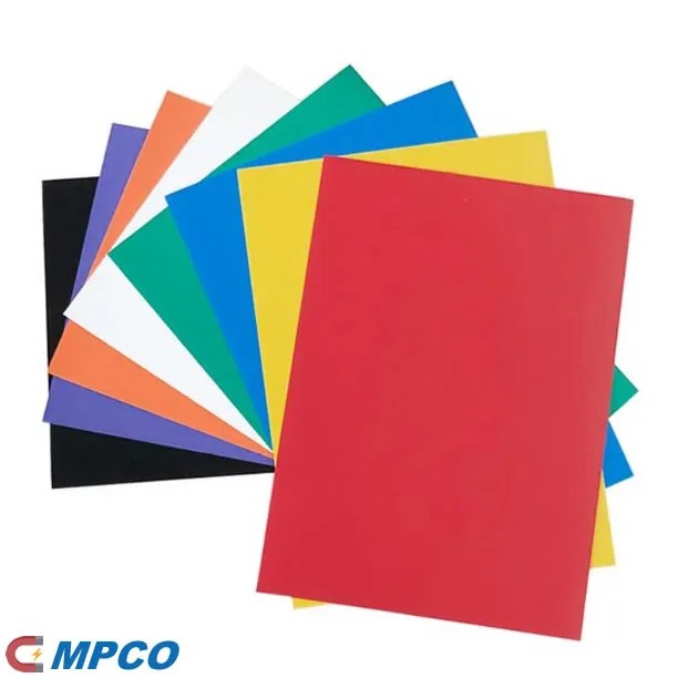 Colored Dry Erase Sheets MPCO