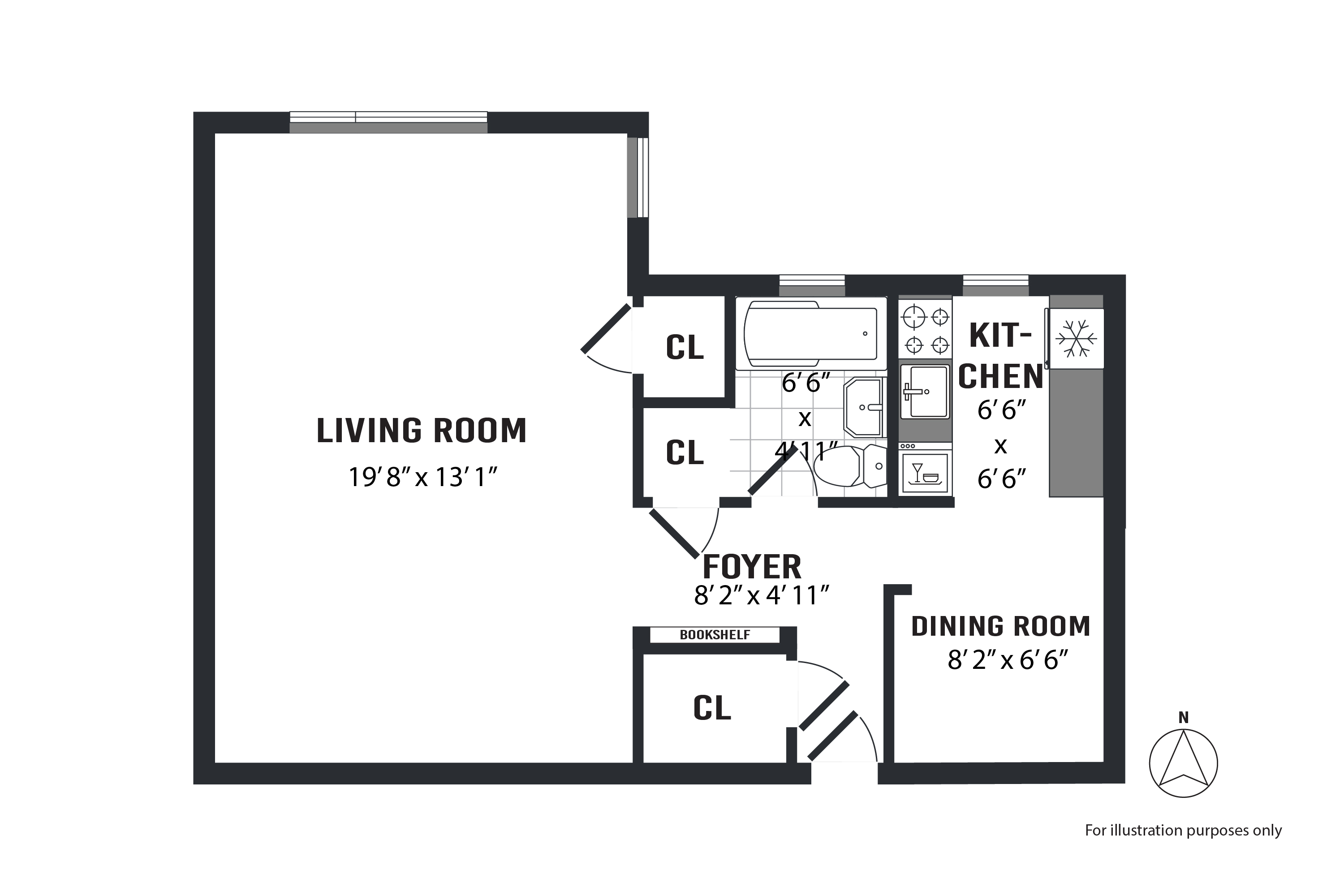 The Warwick Alluring Studio, Spaced Well and Suitable For A Single