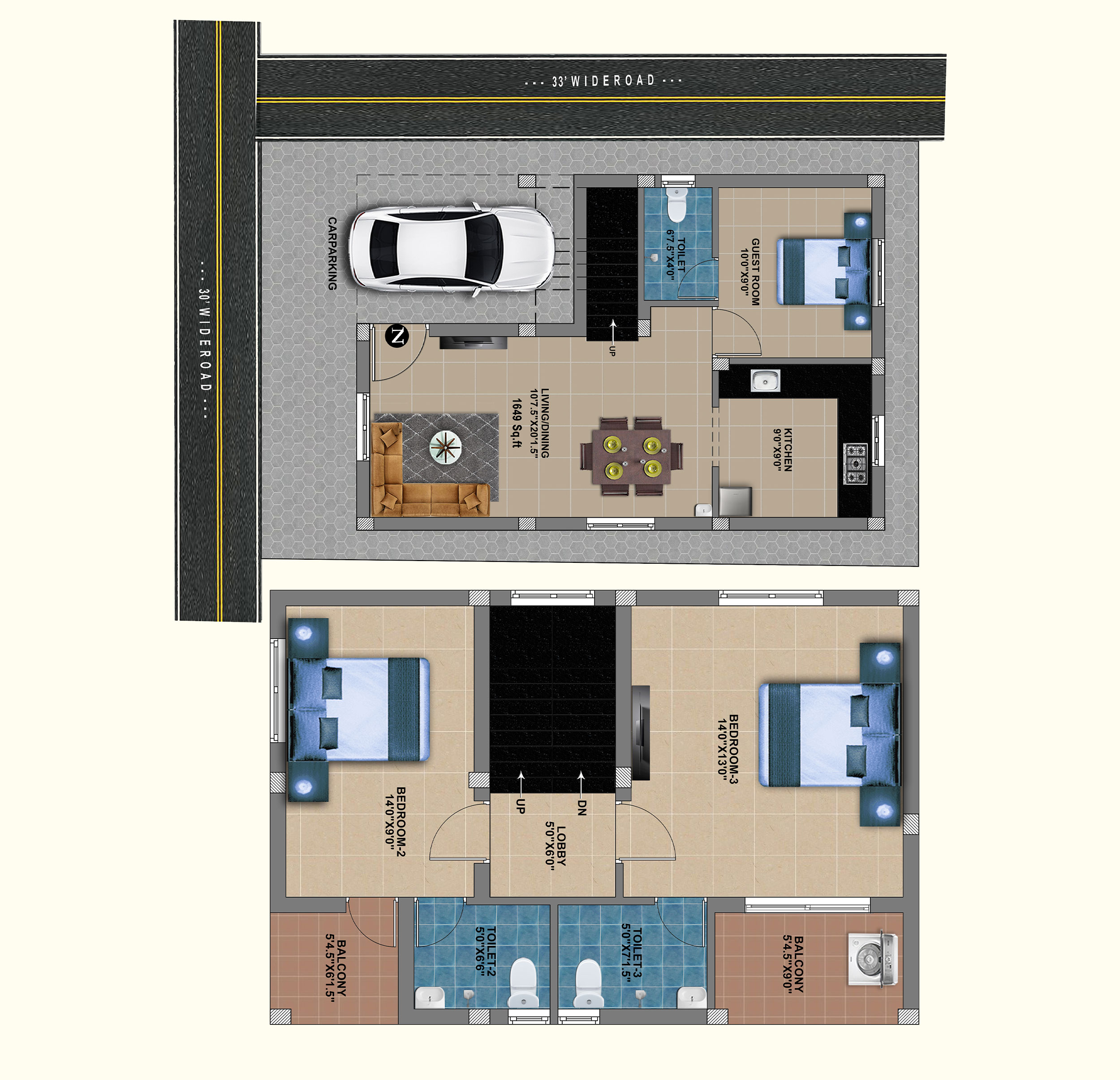 Md Ferns Paradise Villa 23 MP Developers