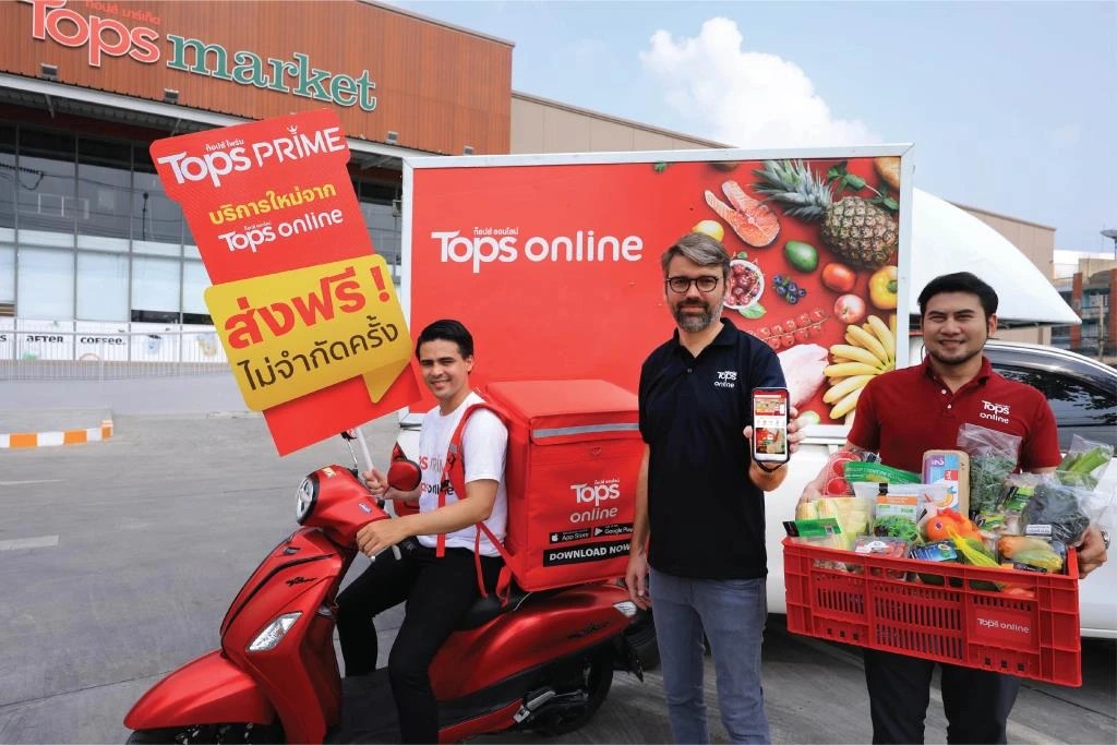 “Tops Online” เปิดตัว “Tops PRIME” ดีลิเวอรี่เหมาจ่ายรายเดือนเพิ่ม
