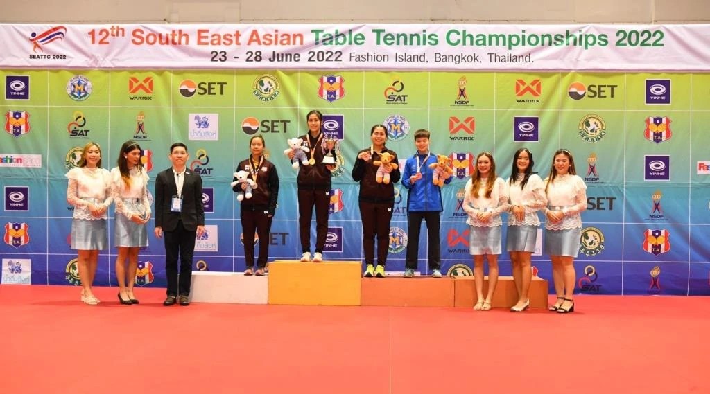 ตลาดหลักทรัพย์ฯ มอบรางวัล 12th South East Asian Table Tennis