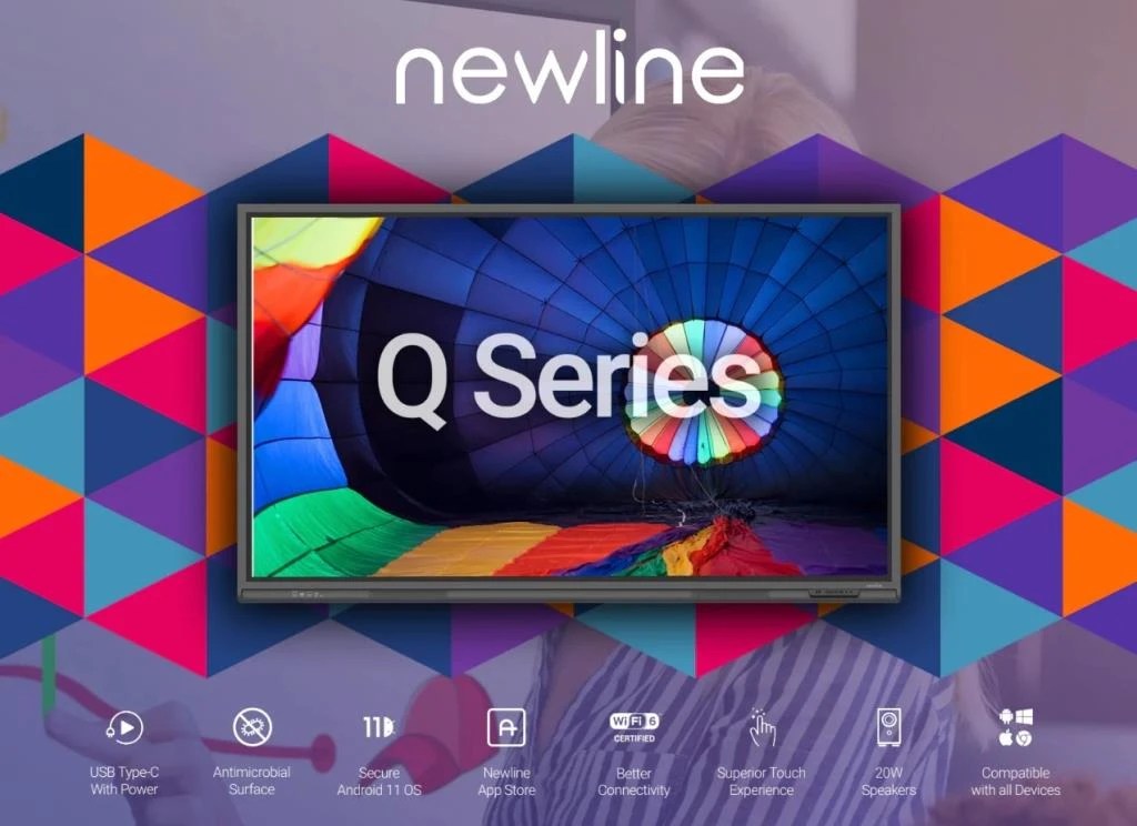 ตลาดจออินเตอร์แอคทีฟ ระอุจัด แมทริกซ์ ส่ง Newline Q และ Z Series สู่