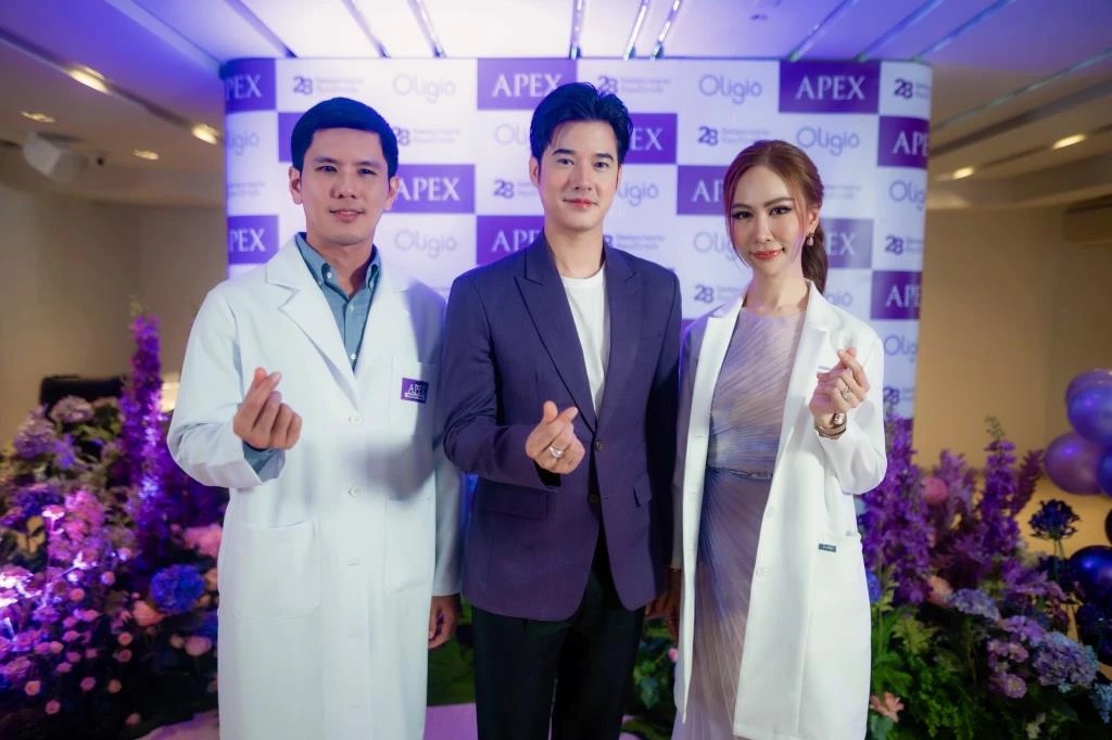 มาริโอ้ร่วมแสดงความยินดี 28 ปี APEX พร้อมแชร์เคล็ดลับหน้าเด็กฉบับ “โอ้”