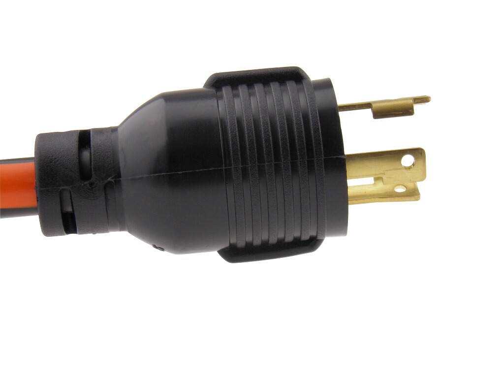 Nema L530P to 515r Pigtail Adapter 18 Inch Length 3 outlets with