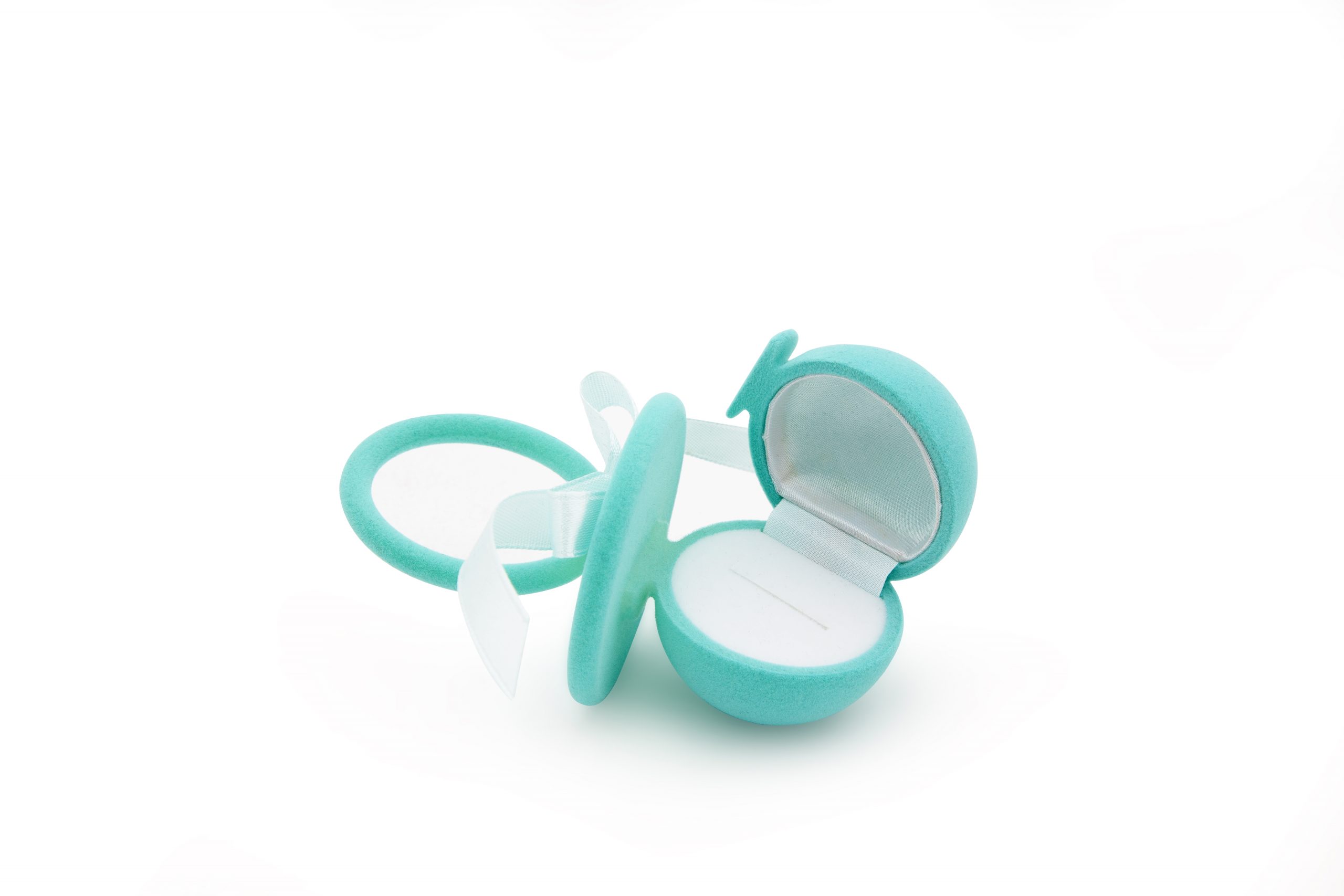 Velvet Pacifier Jewellery Box FU147 For small jewellery, gifts or more