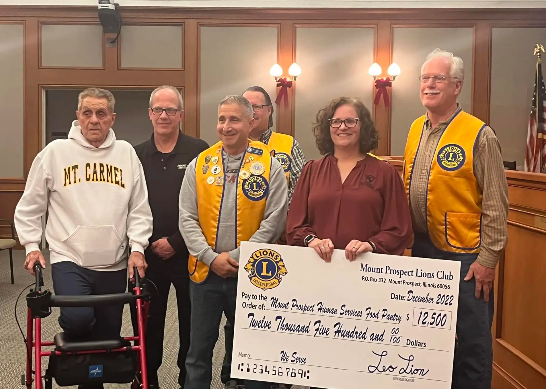Donations Mount Prospect Lions Club
