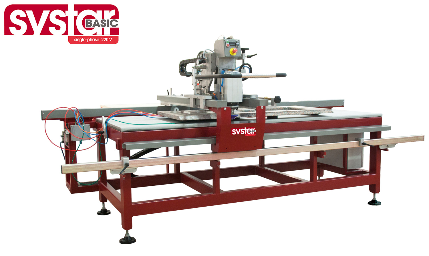 Ghines Stone processing machine, Systar basic MPM