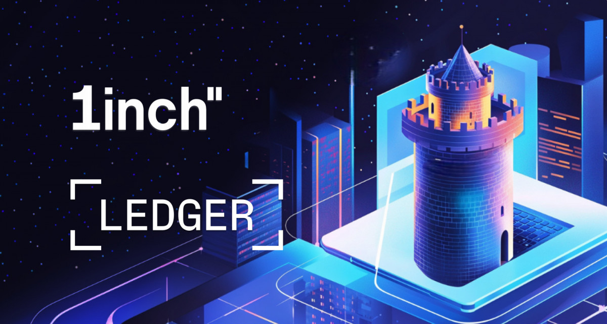 Ledger Selects 1inch As Exclusive Swap Provider For Multisig Launch