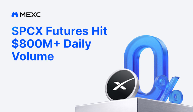 SpaceX Continues to Drive Strong Trading Activity as MEXC SPCX Futures Daily Trading Volume Surpasses 0 Million USDT