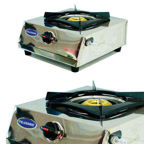 Telesonic Black Trivet BIG Single Burner Gas Cooker All kinds of household electrical