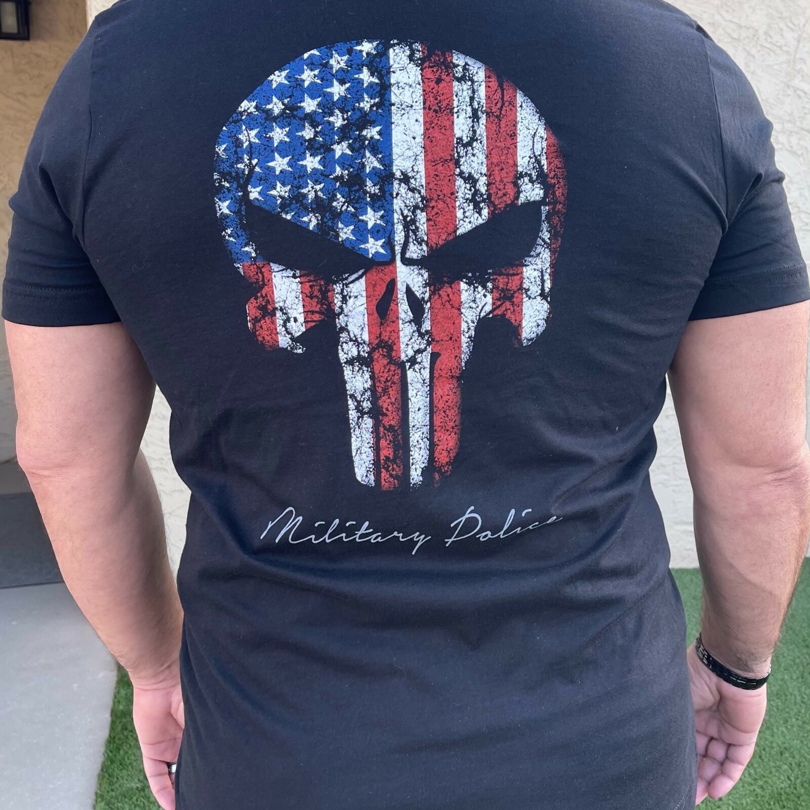 American Flag Punisher Skull Shirt vlr.eng.br