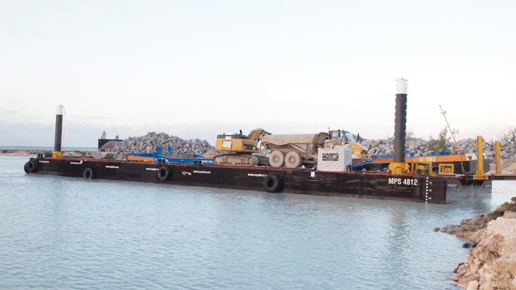 Sandy Bottom Project, Nassau the Bahamas Modular Pontoon Systems B.V.