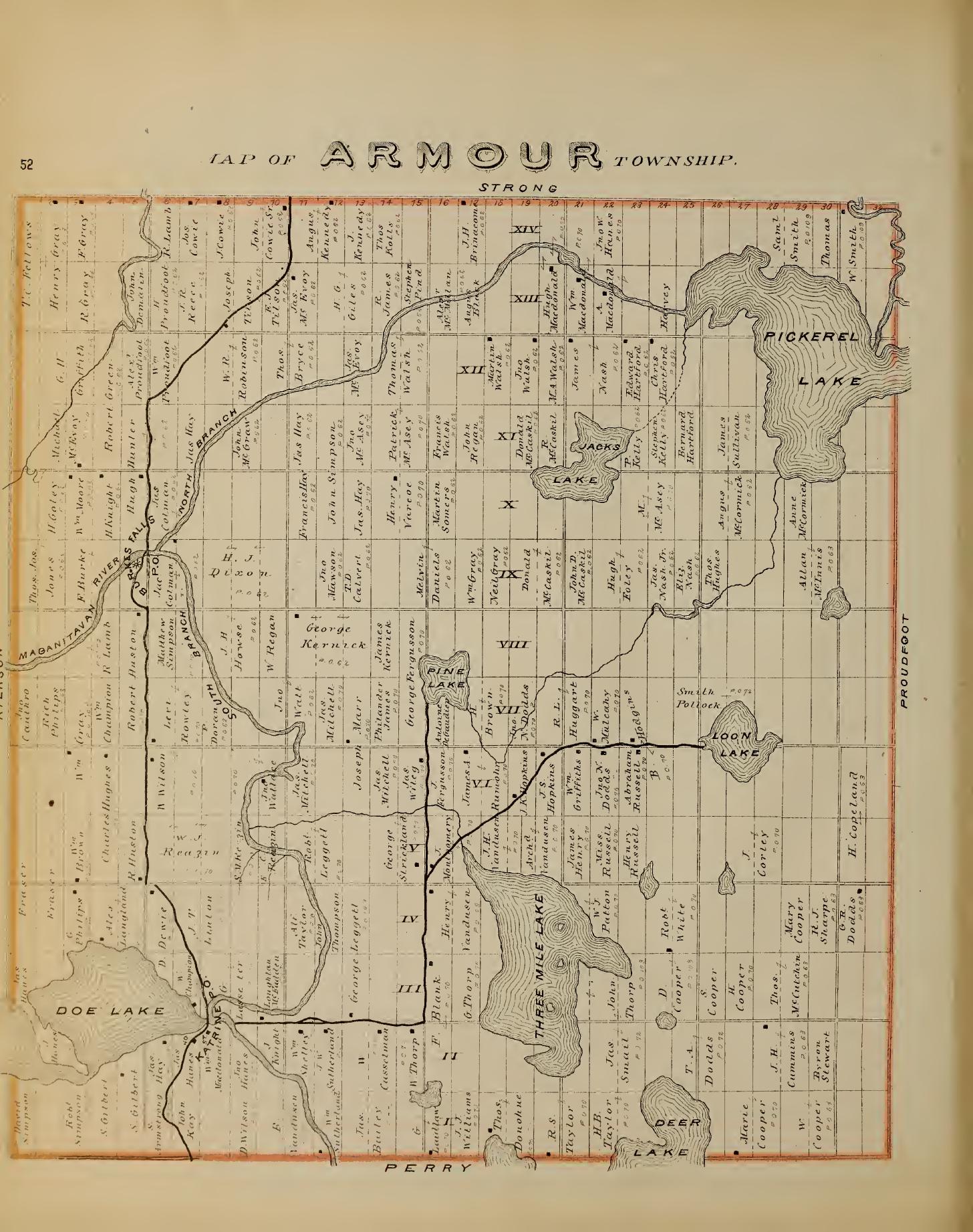 The Township of Armour, Parry Sound