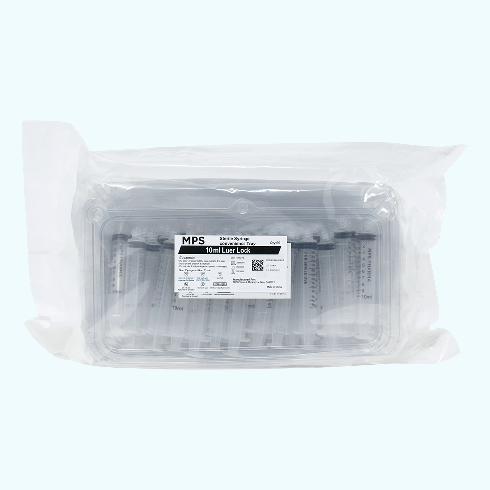 Sterile Syringe Convenience Trays 10 mL, Luer Lock MPS Pharma