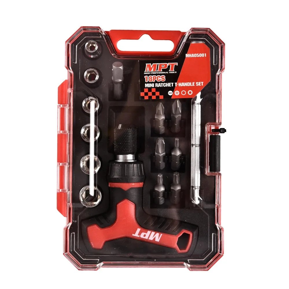 18PCS MINI RATCHET THANDLE SET MPT TOOLS Official Site