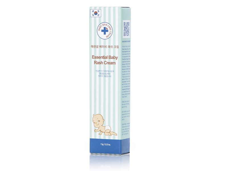 Essential Baby Rash Cream giúp da mềm mại, khô thoáng, giảm kích ứng