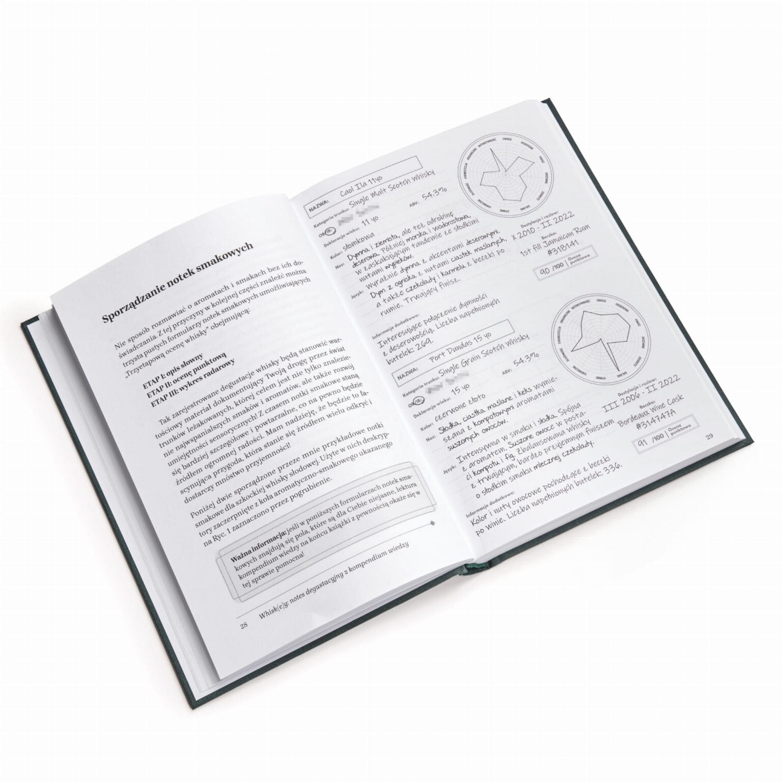 Whisk(e)y notes degustacyjny M Publishing