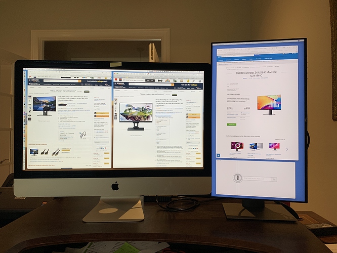 Dual monitor size, resolution, connections Hardware MPU Talk