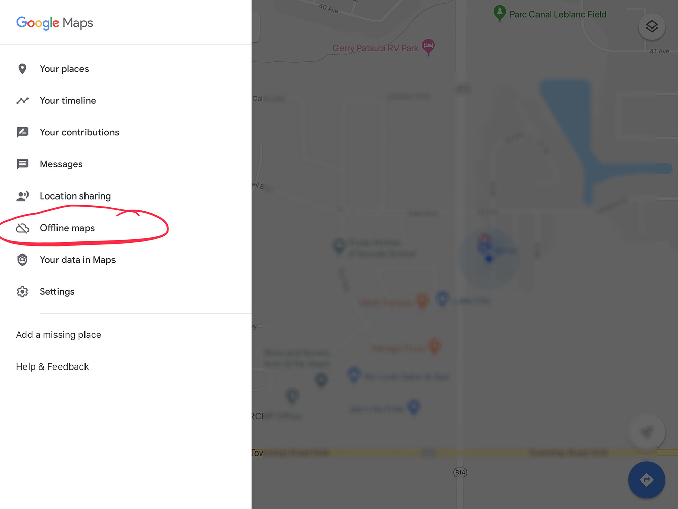 Google maps offline doesn’t work without cellular or wifi Software