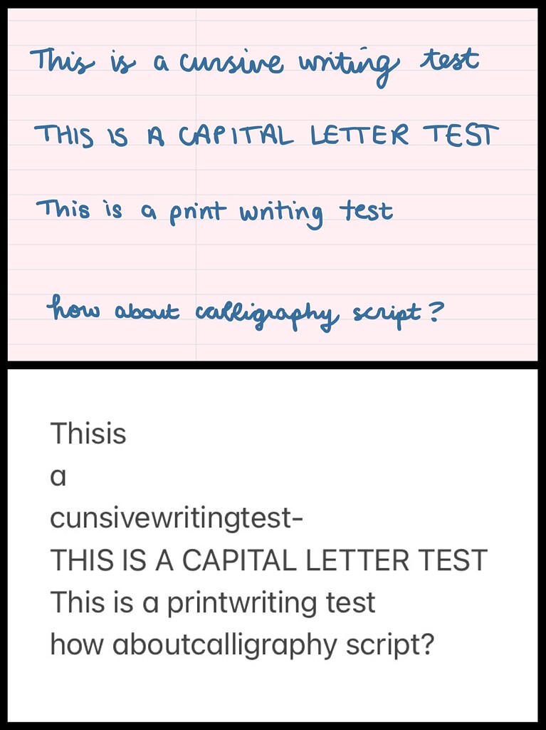 GoodNotes 5 OCR function on handwriting exporting notes to PDF Software MPU Talk