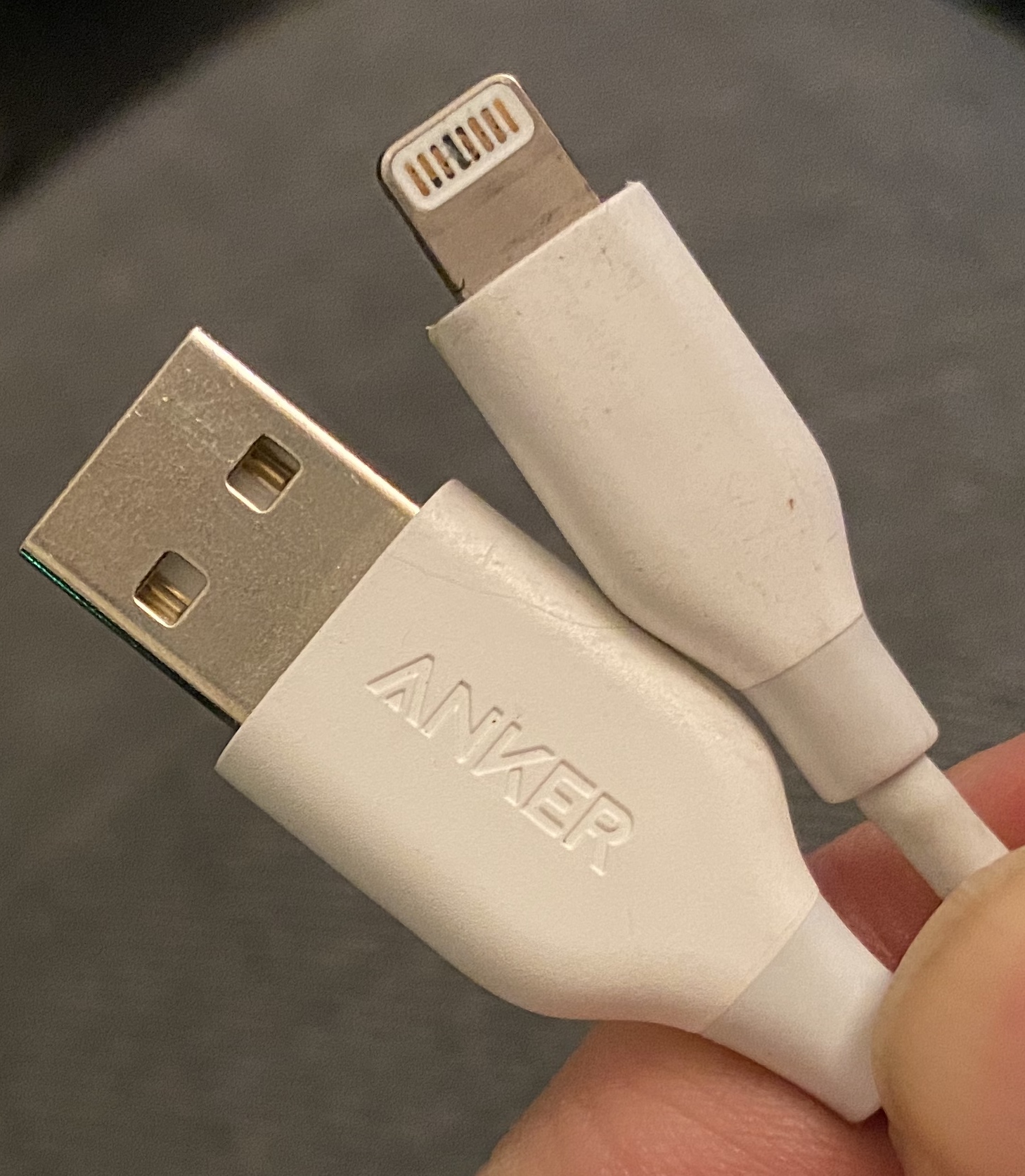 Fixing lightning cables with black marks Hardware MPU Talk