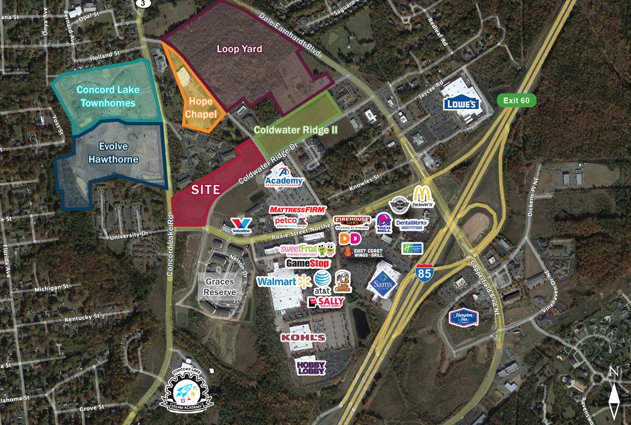Kannapolis Commercial Land MPV Properties