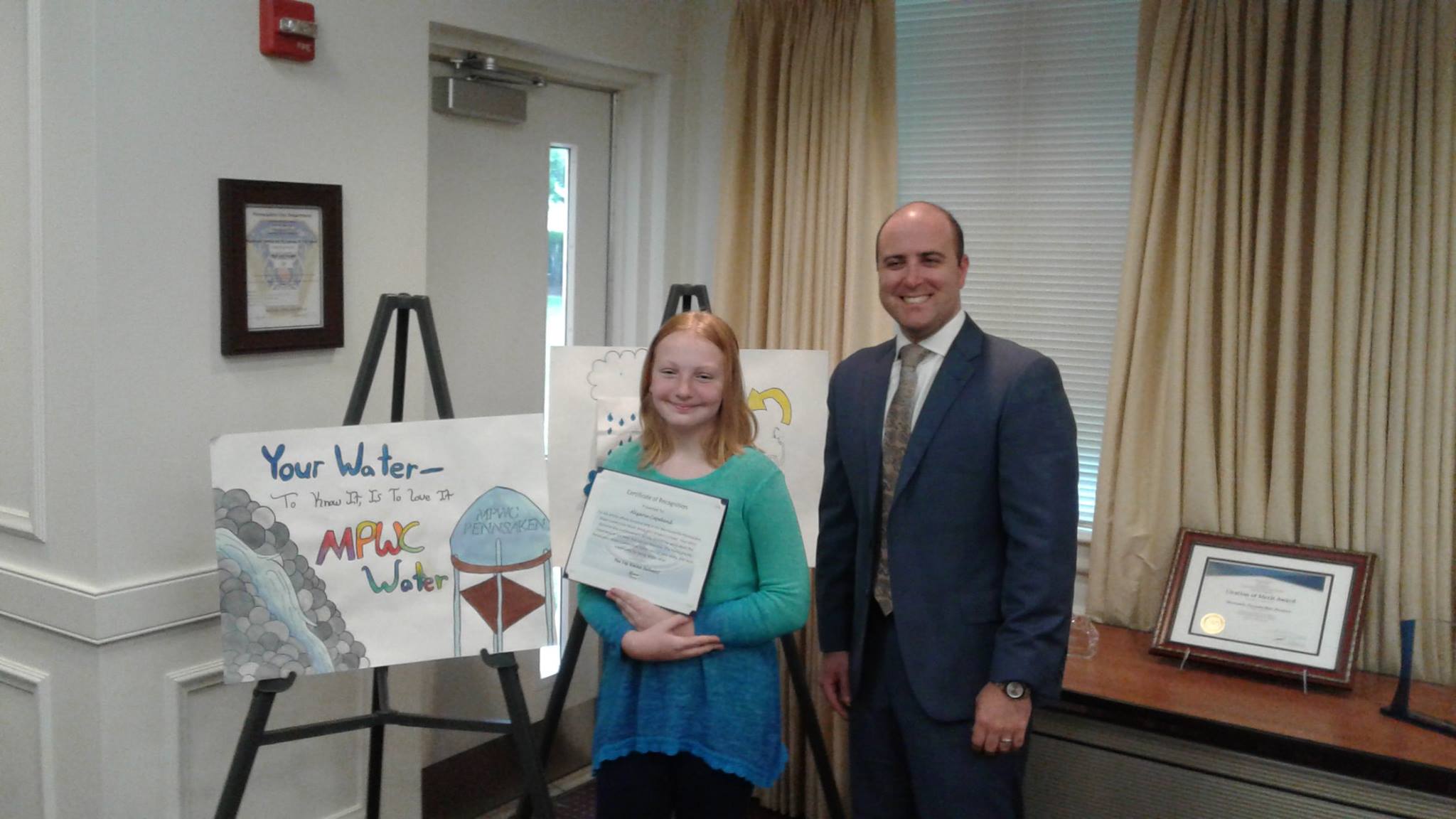 2017 Drinking Water Week Poster Contest Merchantville Pennsauken