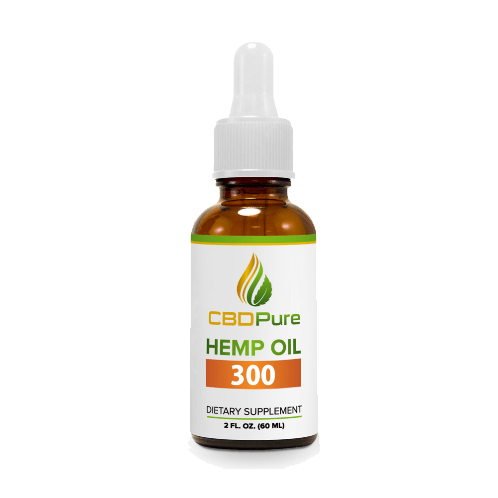 CBDPure Hemp Oil 300 Mr CBD
