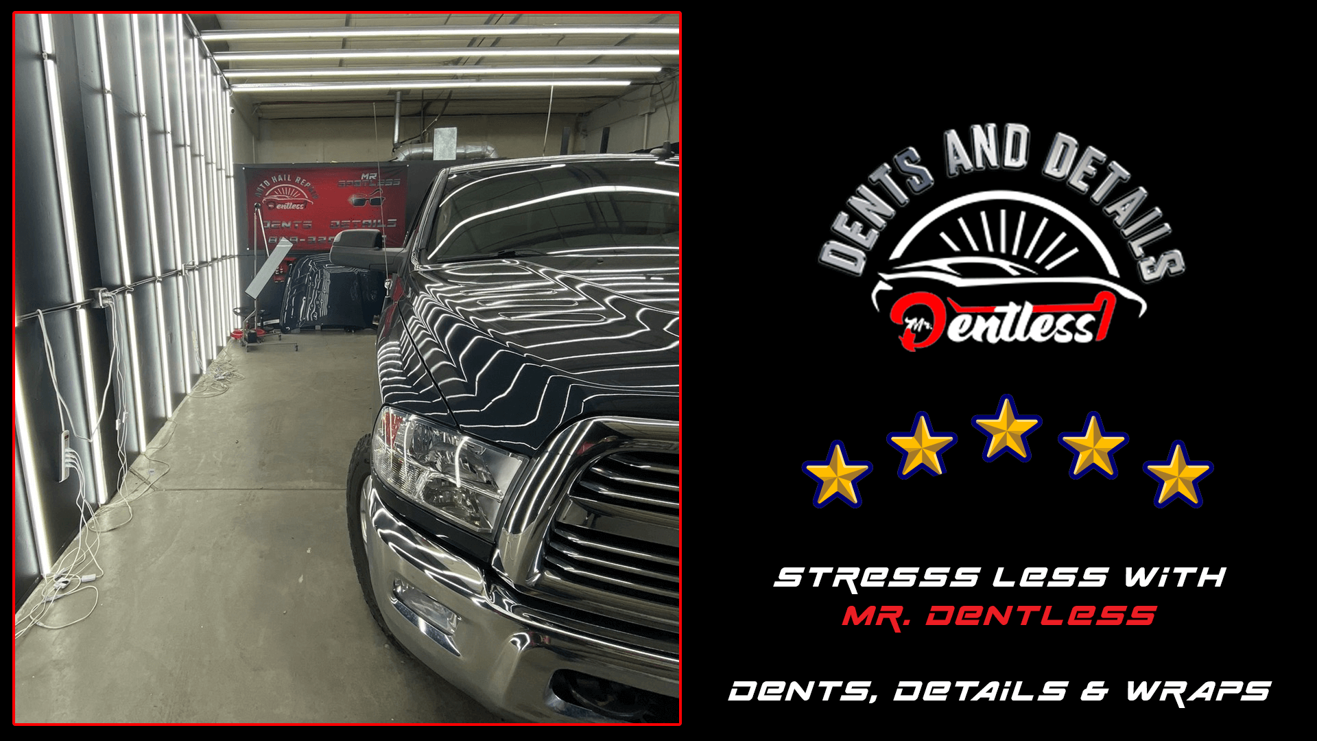 Auto Detailing, Wraps & Hail Repair Greeley | Mr. Dentless
