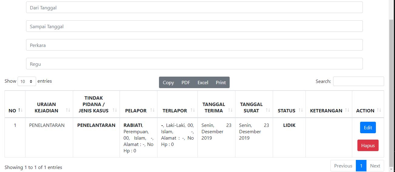 Cara Membuat Export dan Search Tersendiri pada Datatables Mr Leong Cara Membuat Export dan Search Tersendiri pada Datatables Mr Leong