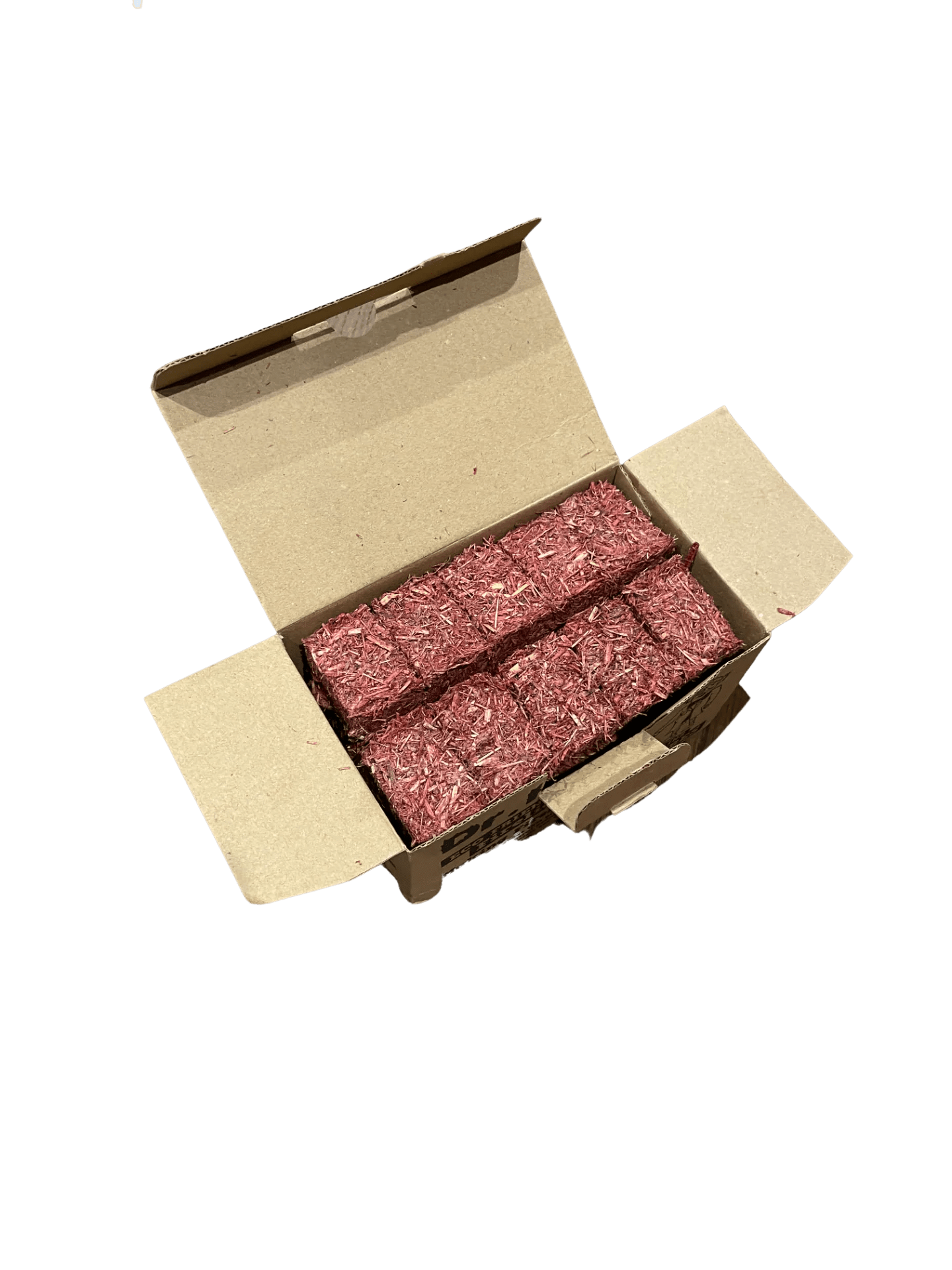 30 x Firelighters. Miscanthus & Recycled Candle Wax Mr. Logs