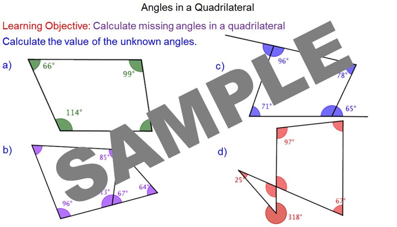 Angles in a Quadrilateral