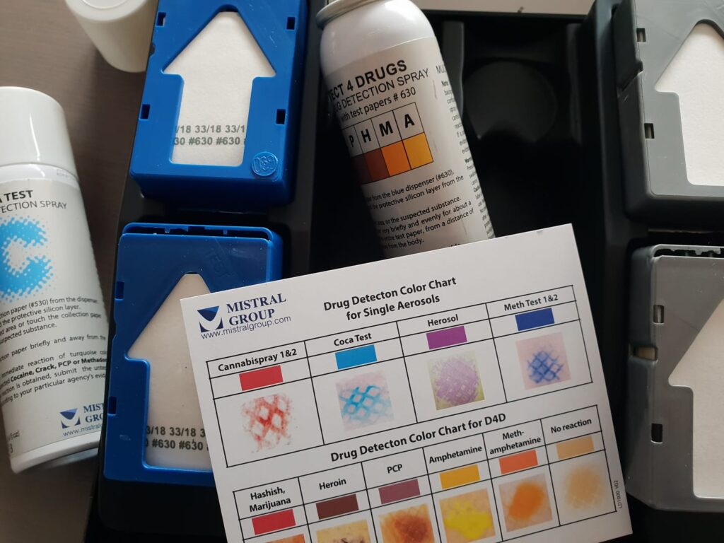 Zestaw D4D Detect 4 Drugs MRtech.pl