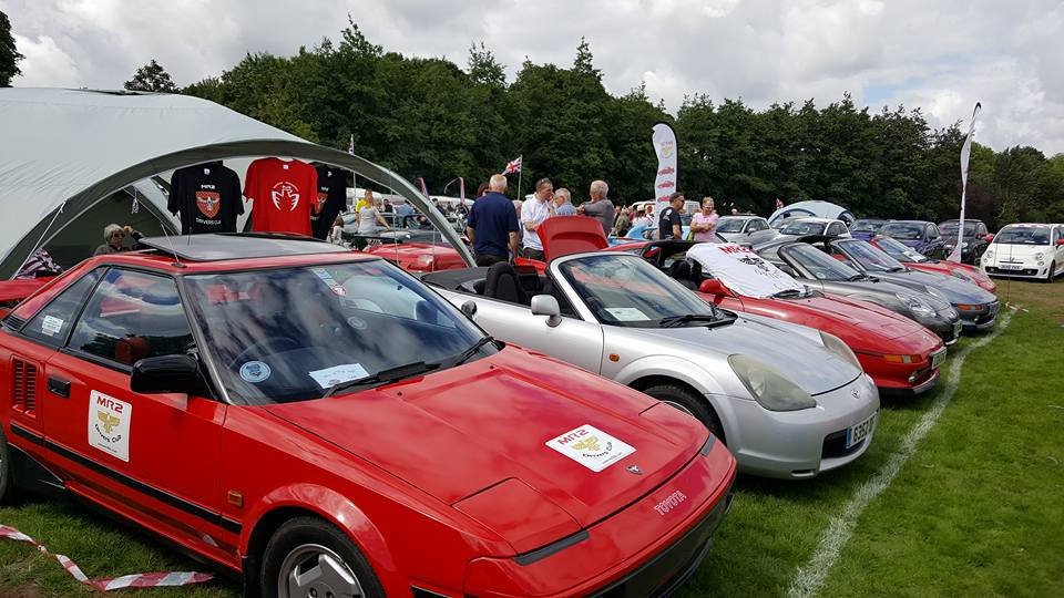 Cars in the Park, Lichfield MR2 Drivers Club