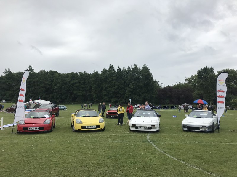 Cars in the Park, Lichfield MR2 Drivers Club