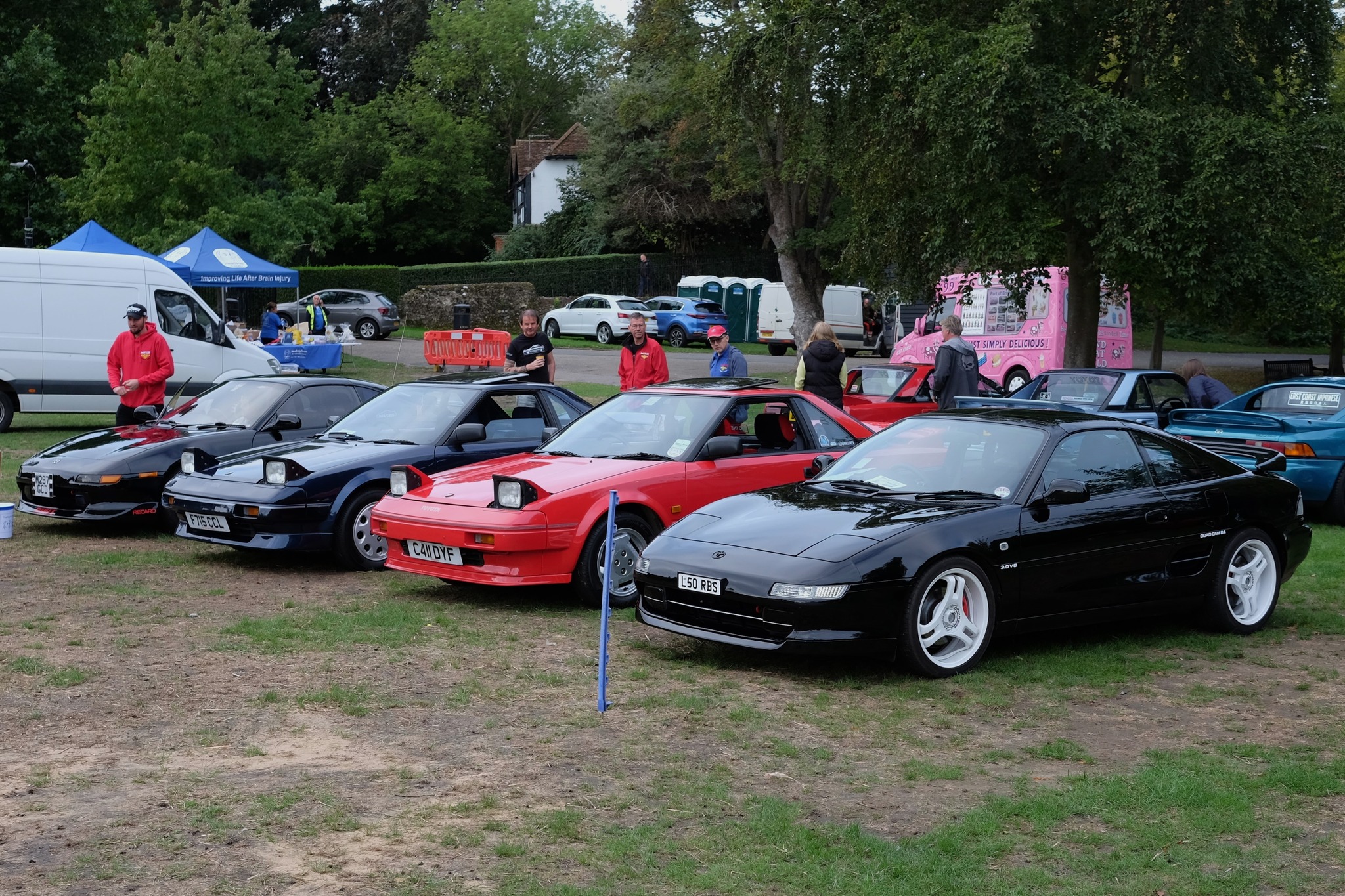 The Maldon Classic Car Show MR2 Drivers Club