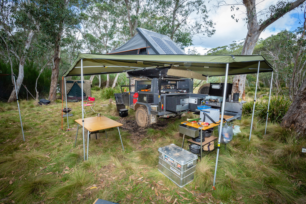 Drifta DOT 6 Walk Up Hard Top camper trailer review Pat Callinan's