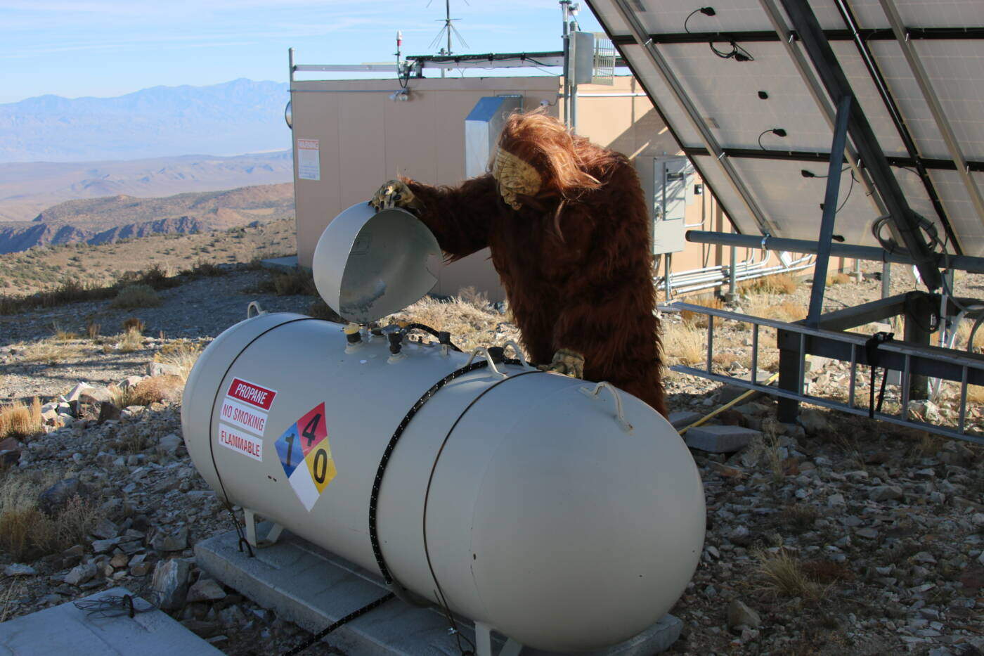 Sasquatch at Cerro Gordo MRA