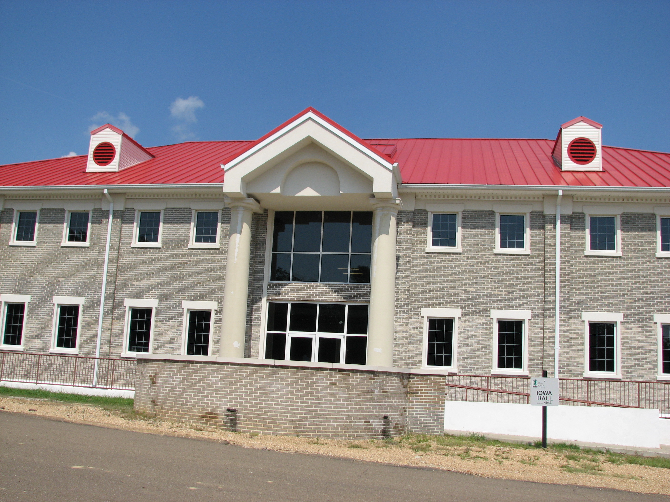 Piney Woods Country Life School Iowa Centennial Hall (Unbuilt)