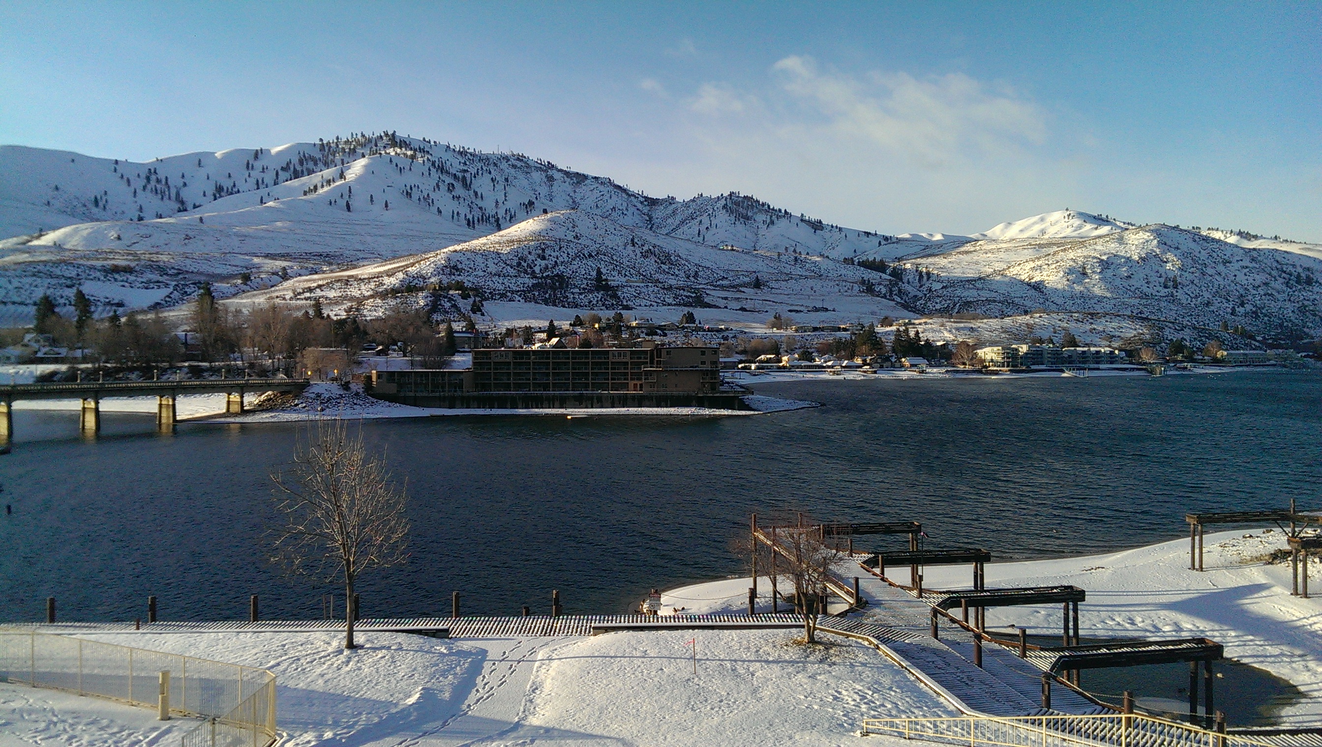Odds That Lake Chelan Wa. Has Snow For Christmas 2023 48 Hours in Lake Chelan in Winter Mr and Mrs Smith Go To Washington