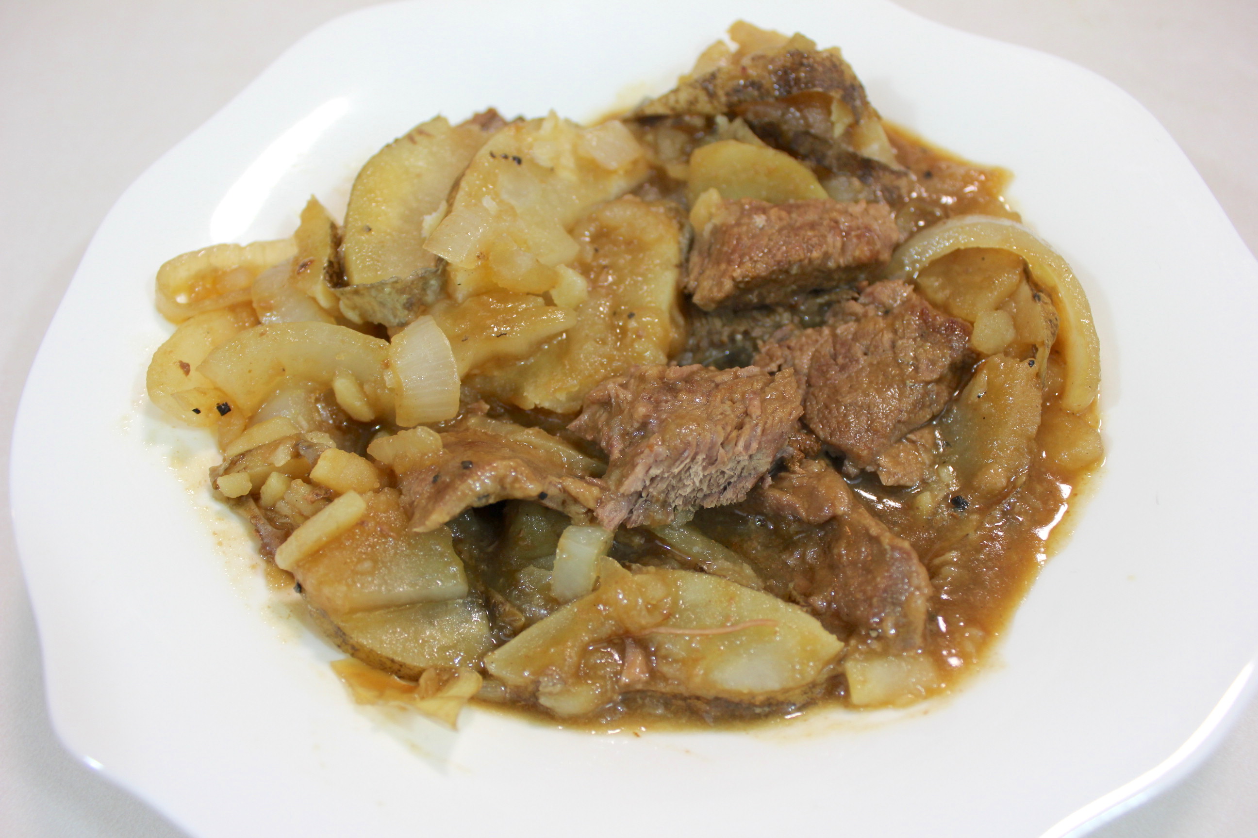 Slow Cooked Round Steak Casserole Recipe Mr. B Cooks