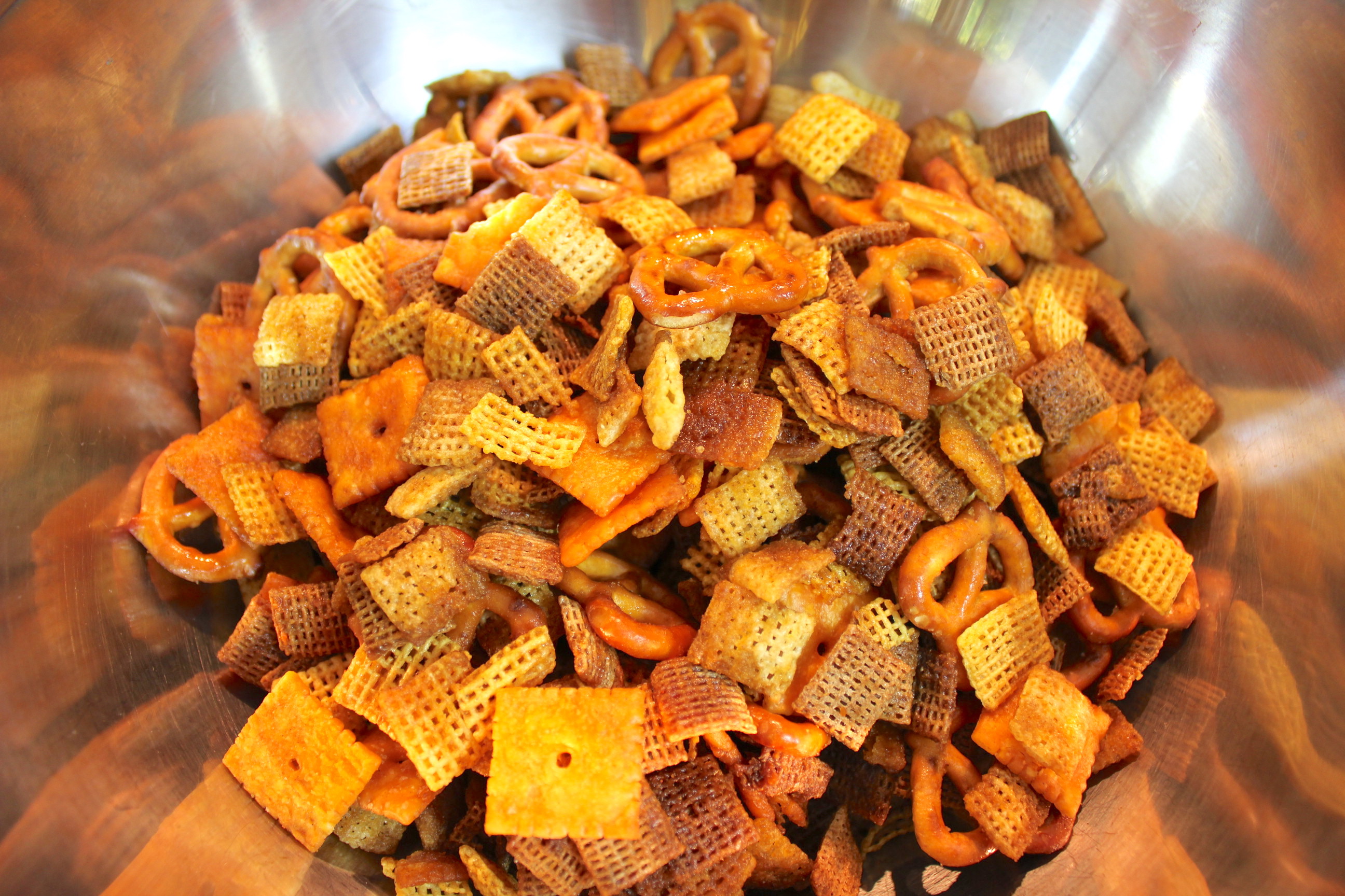 Homemade Chex Mix Recipe (Party Mix) Mr. B Cooks