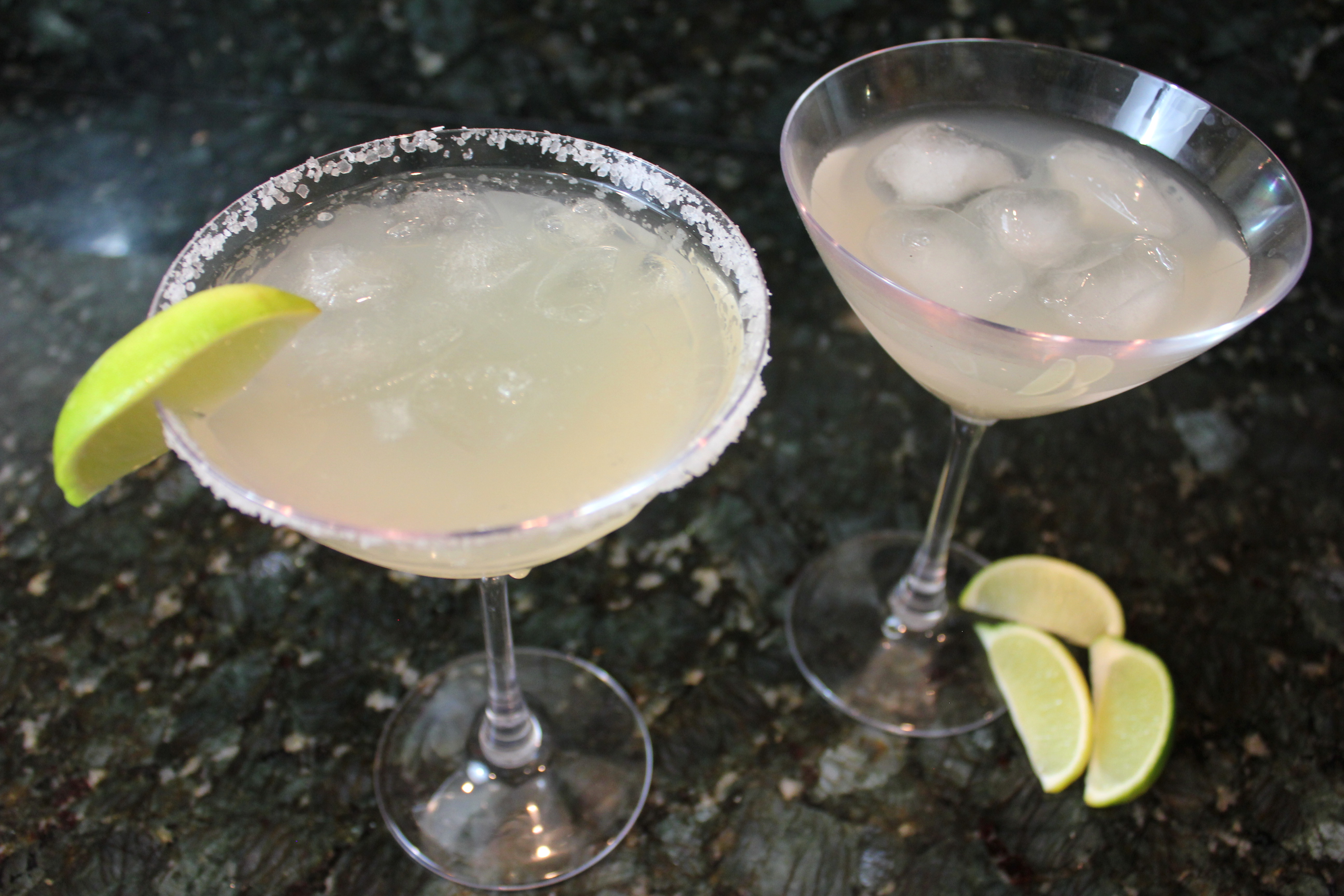 Homemade Margarita Cocktail Drink (On The Rocks) Mr. B Cooks