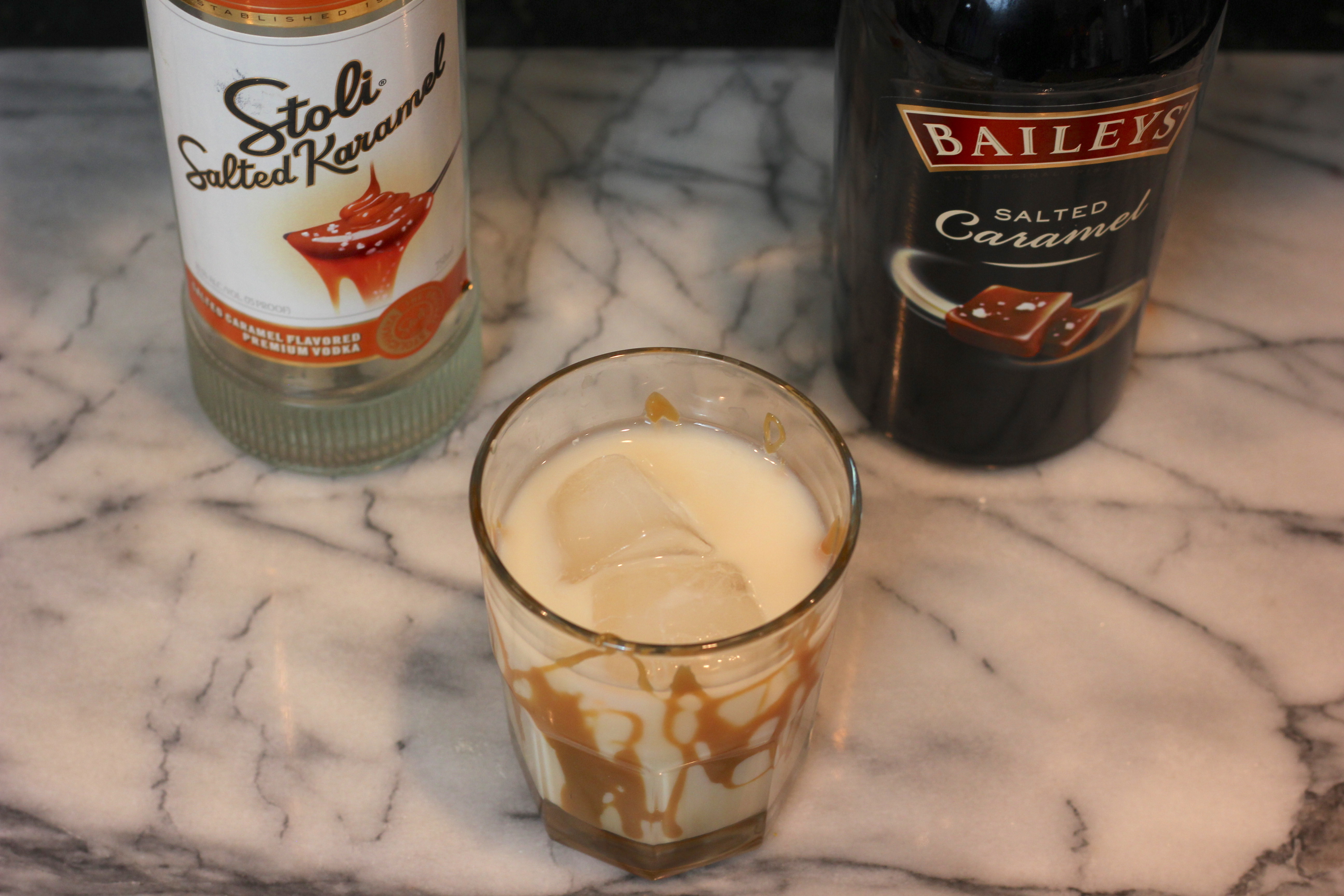 Salted Caramel White Russian Alcoholic Drinks Recipe Mr. B Cooks